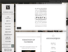 Tablet Screenshot of cafe-verheyden.nl